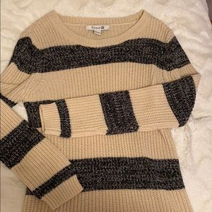 Forever 21 striped sweater